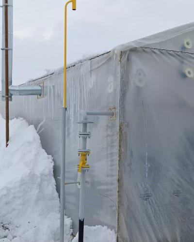 Газификация теплиц в Зур-Буляк